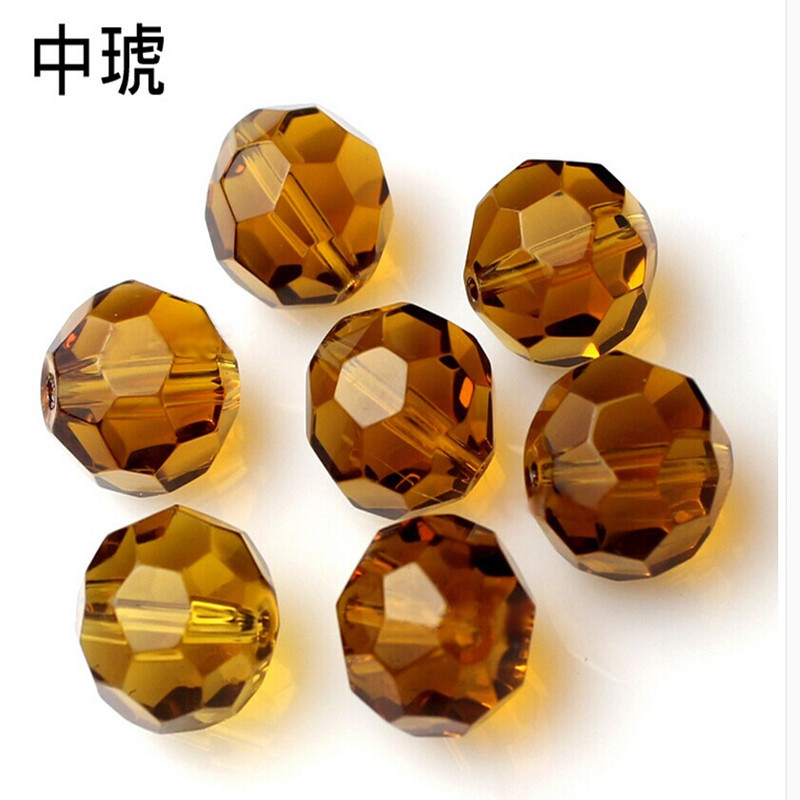 琥珀色切面地球珠：DIY手工材料中的星辰大海，打造梦幻珠帘门帘