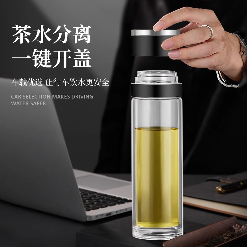 匠灶堂玻璃公道杯：泡茶神器，420ml大容量，高硼硅耐热玻璃，让你的茶艺更优雅！✨