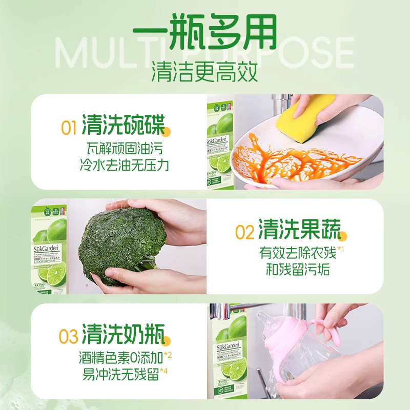 蔬果园洗洁精大桶装：厨房清洁神器，让油污无处遁形！✨