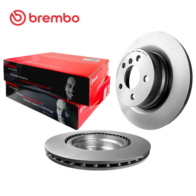 前刹车盘Brembo布雷博UV喷涂盘，让宝马5系(G38)刹停更优雅！✨