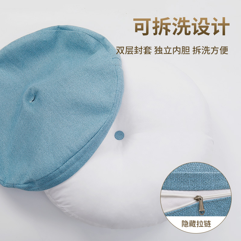 亚麻蒲团坐垫：打造你的专属日式禅意空间，解锁家居新玩法！