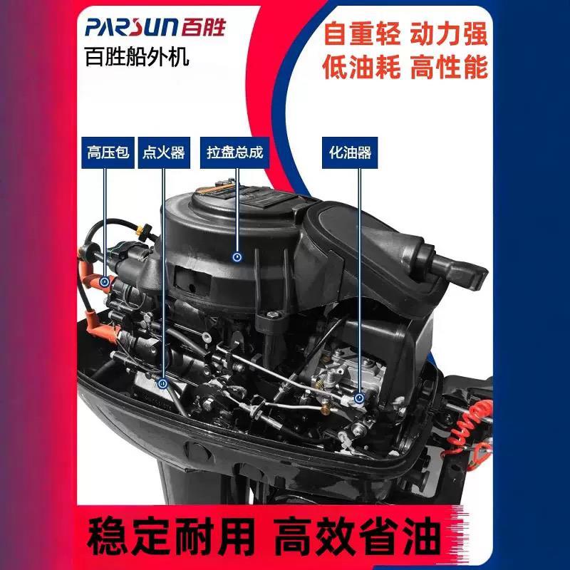 百胜船外机：二冲四冲程舷外挂机发动机，拯救你的水上冒险！