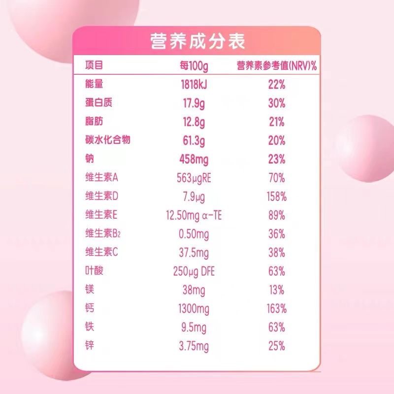 伊利女士高铁高钙奶粉：400克袋装16条独立包装，你的营养加油站！