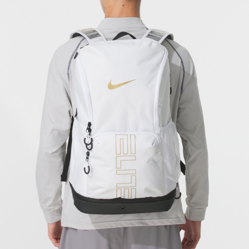 耐克NIKE HM9965-100：潮流与实用兼备的篮球气垫精英双肩背包，学生党必备！