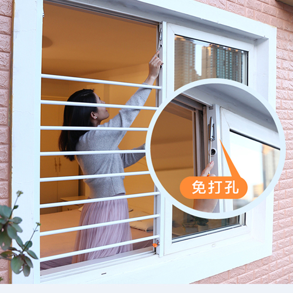 新型防盗窗网：免打孔隐形推拉窗，守护家庭安全的秘密武器！