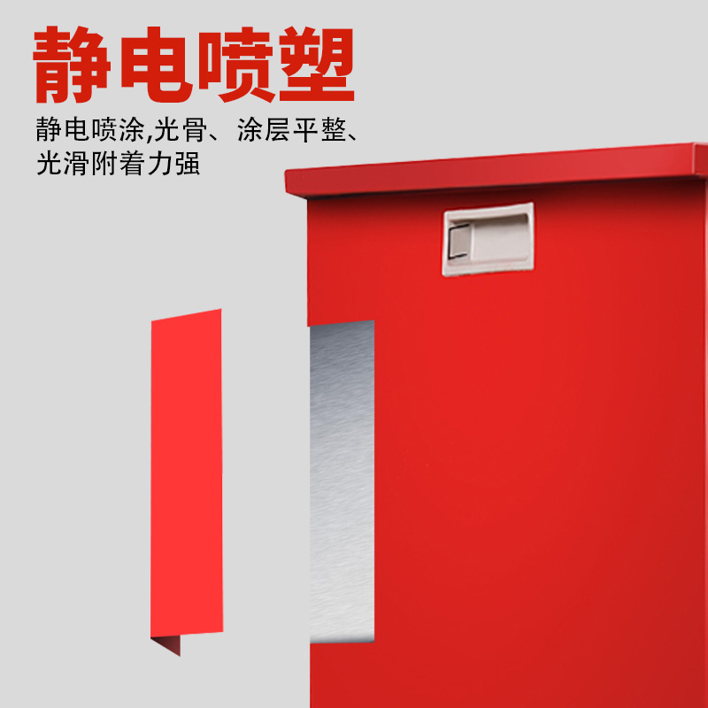 防汛必备！不锈钢消防沙箱，守护加油站化工厂的安全堡垒！️