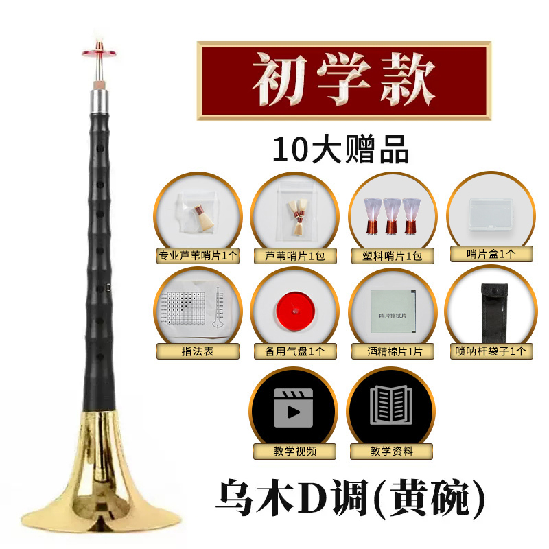 新艺演奏专业乌木唢呐，初学者的音乐梦想启航！