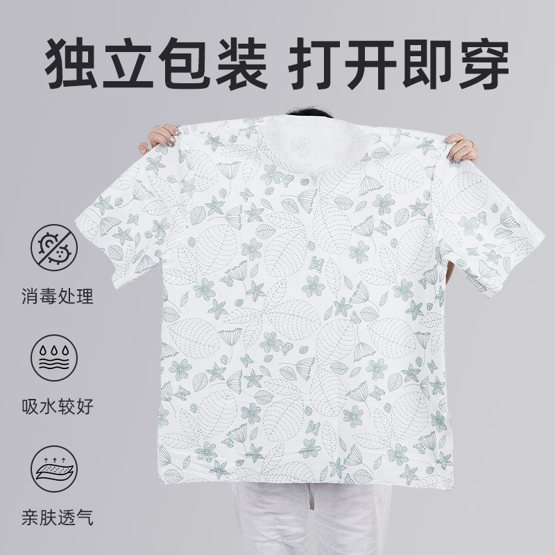 一次性浴服大揭秘：男女通用汗蒸足浴按摩洗浴桑拿服，谁说美肤不能一步到位？
