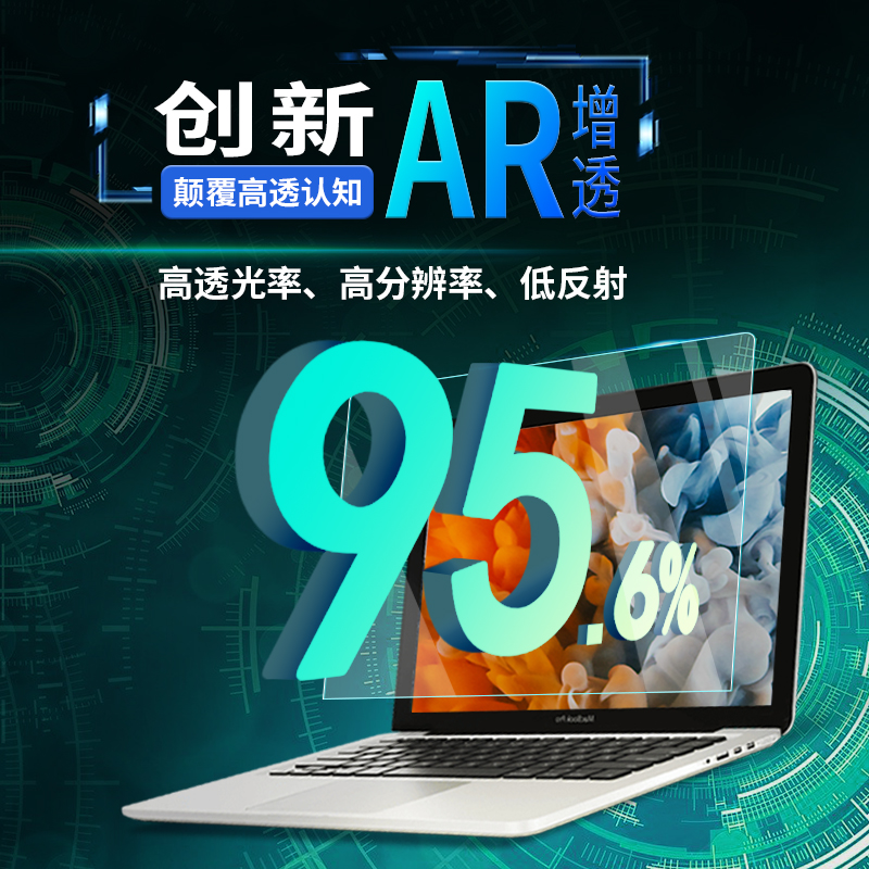 MacBook Pro屏幕膜大揭秘：AR增透低反射膜，护眼又高清！