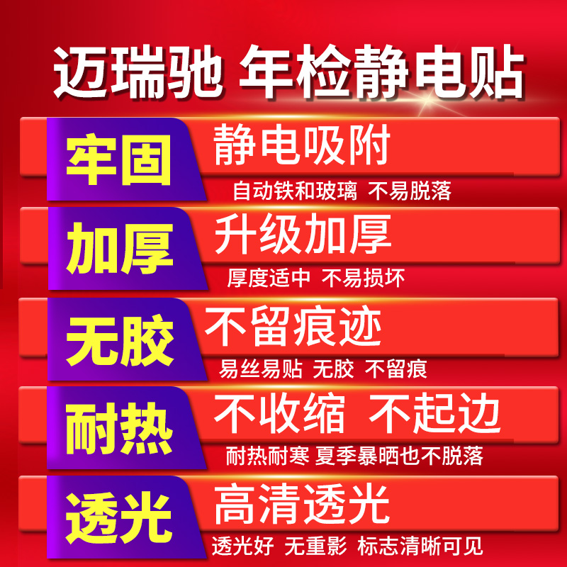 免撕年检贴三合一神器，告别繁琐，轻松搞定车检！
