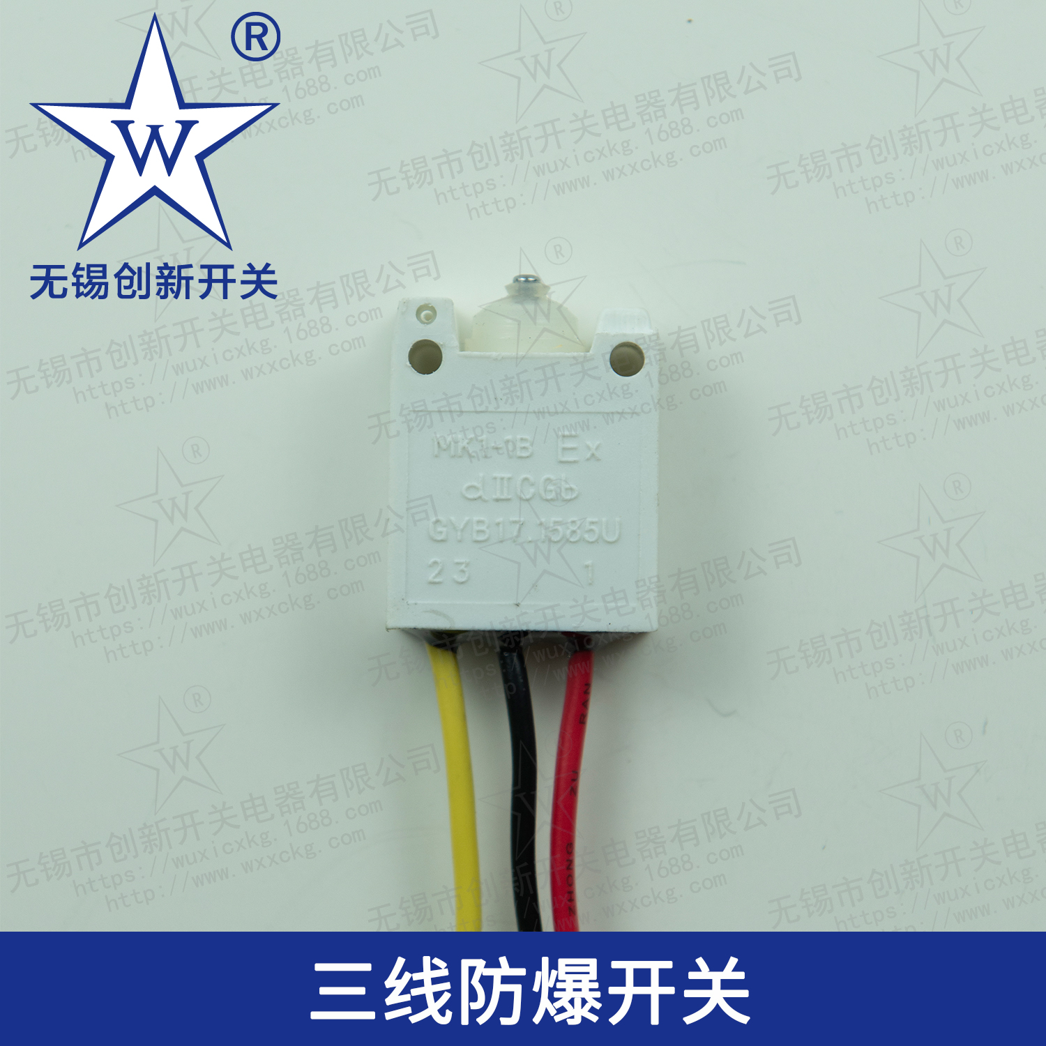 符合21标准Ⅱ类防爆开关MK1-1-B型：工业安全新选择！