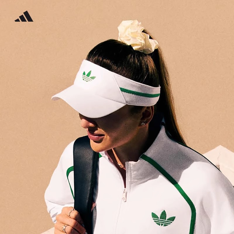 adidas阿迪达斯空顶帽：王欣瑜同款，夏日必备遮阳神器！