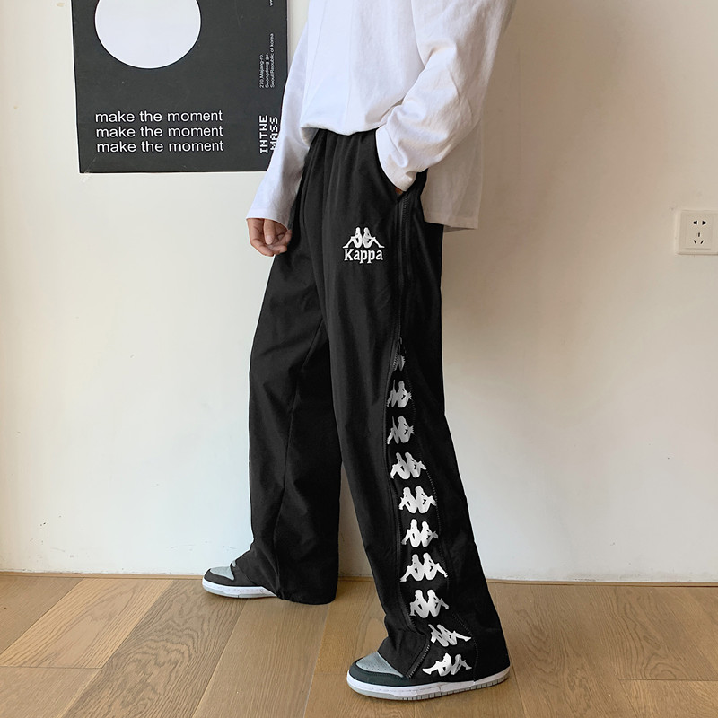 卡帕背靠背Kappa女子2025夏款运动休闲长裤：夏日运动必备，速干串标长裤K0F42AY03，让你清爽一夏！