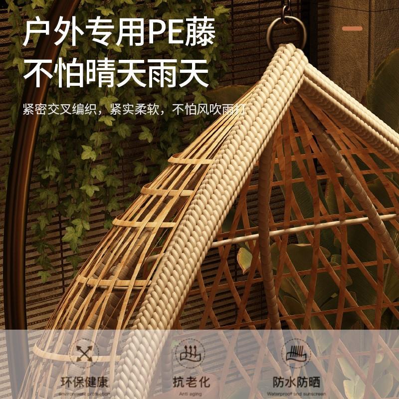 懒人必备！超舒适户外秋千吊篮，轻松享受悠闲时光
