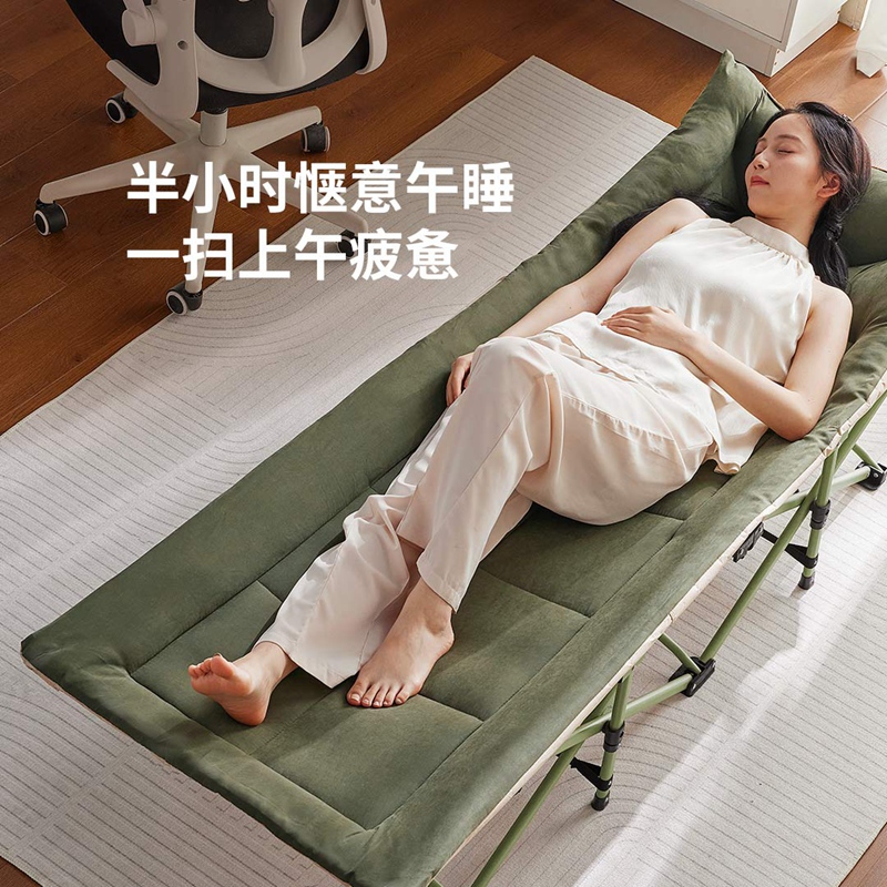 超轻量行军床：户外露营必备神器，轻松享受宽睡午休！️