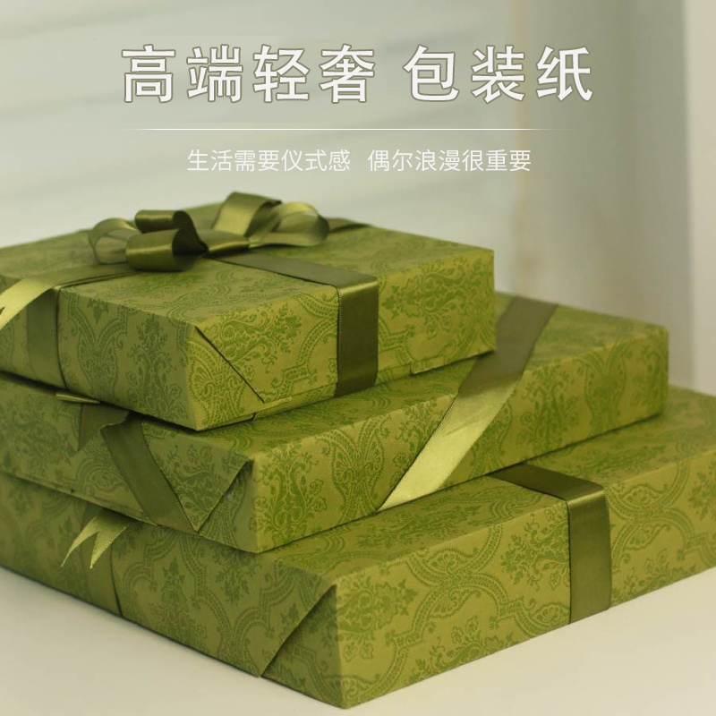 复古创意手工包装纸，让每一次礼物都变成艺术品✨