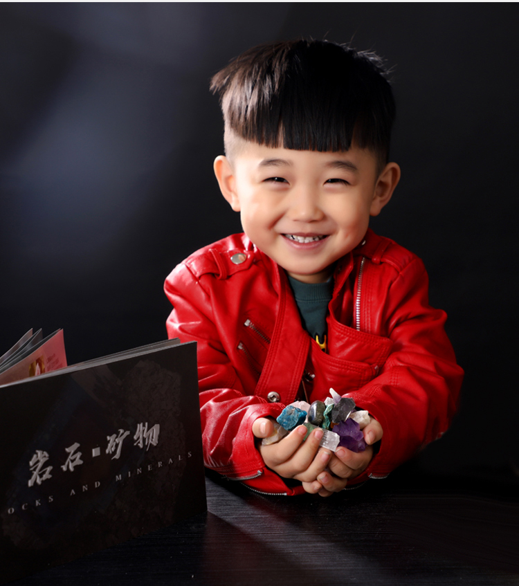 100种天然岩石矿石标本：开启孩子的地质科普之旅