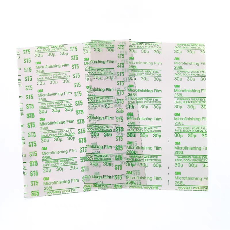 美国3M268L背胶透明薄膜自粘砂纸：塑料阀门精密抛光的秘密武器！