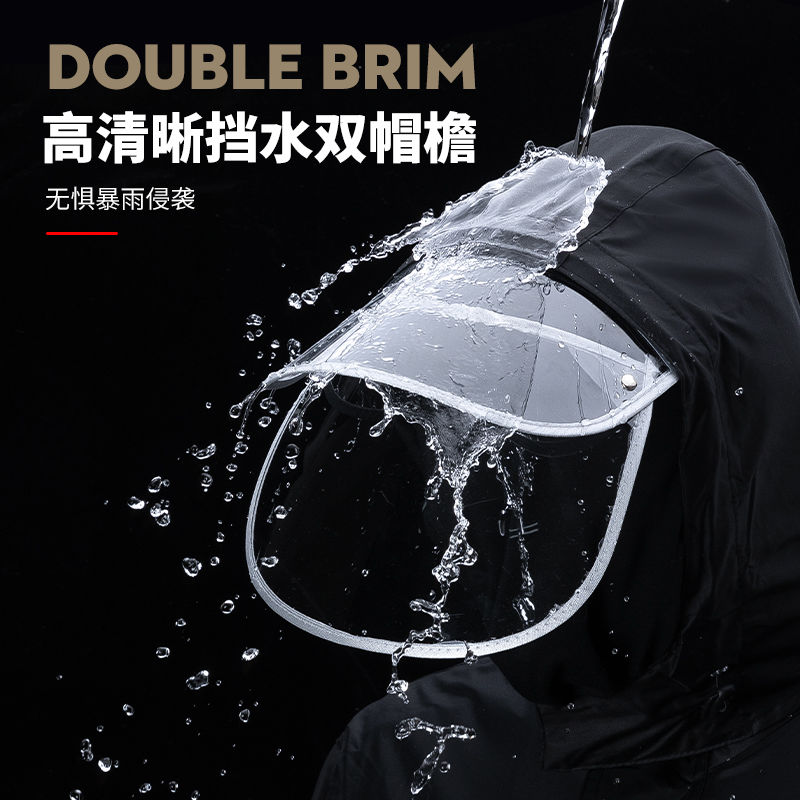 雨衣电动车长款全身防暴雨摩托车电车人加大加厚雨披雨衣：骑行无忧，风雨无阻！️