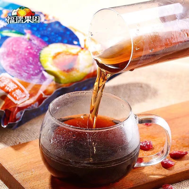 福瑞果园酸梅粉汤：西安特产的甜蜜解暑神器，速溶即享夏日清凉！