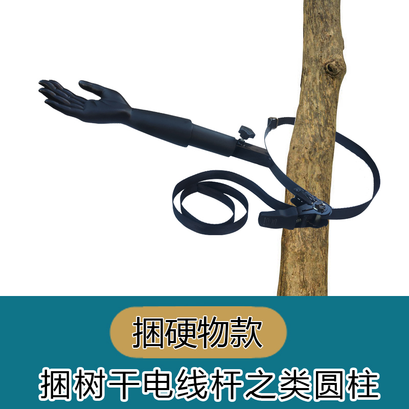 户外用手型木人桩手训练仿真弹簧手！咏春拳假手太绝了！练出铁拳不是梦