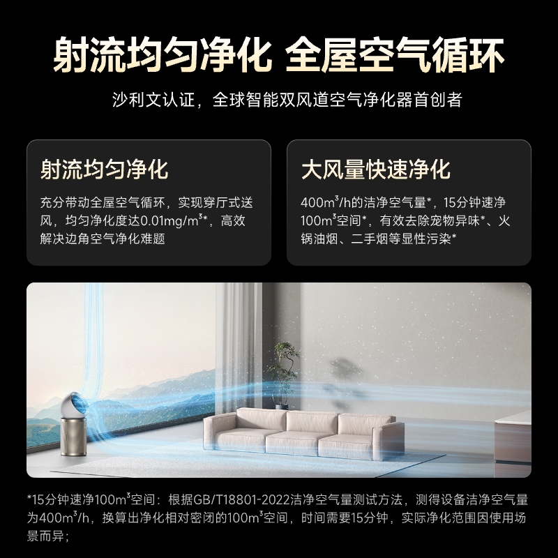张凌赫同款追觅除醛空气净化器PM20，新房装修必入神器！