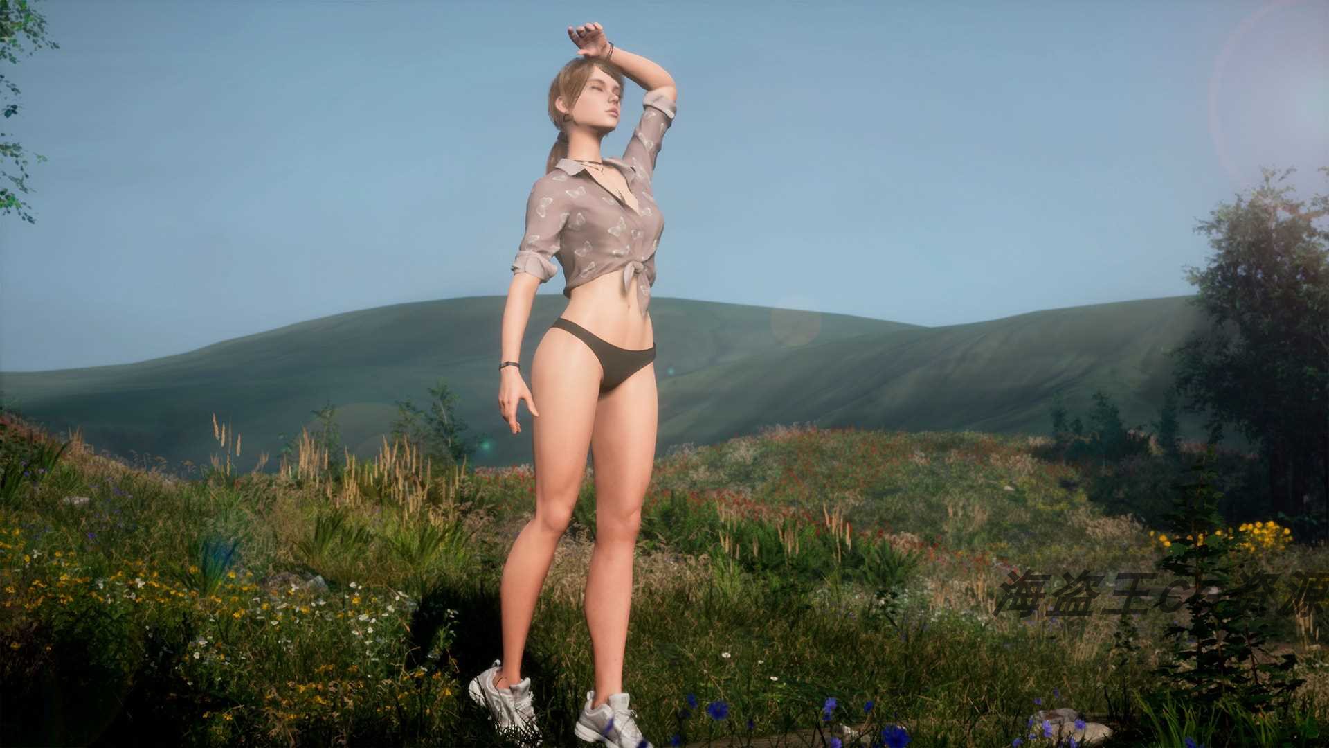 Marta模块化动画美少女，虚幻引擎4.27-5.3，你的3D动画梦想从此启航