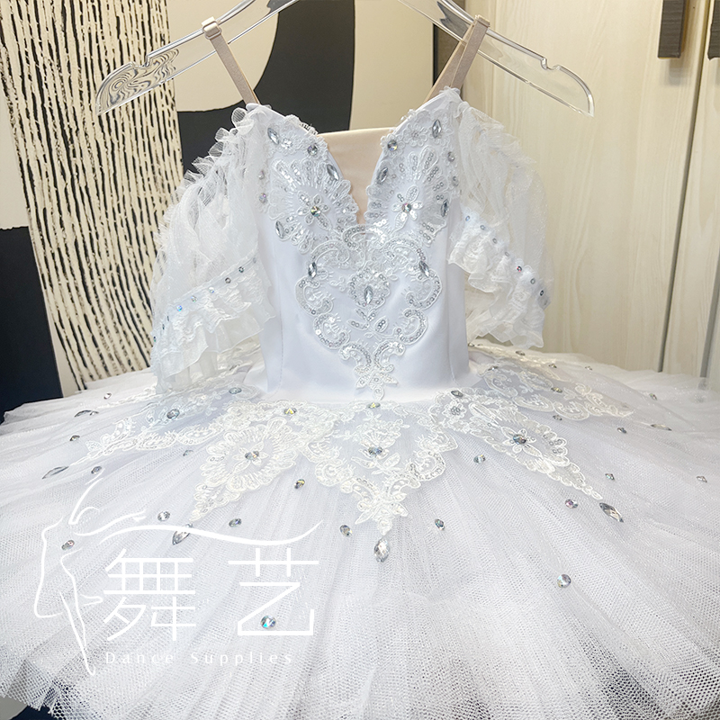 舞蓝鸟芭蕾舞裙：打造你的银仙子变奏，成人儿童同享的梦幻演出服！