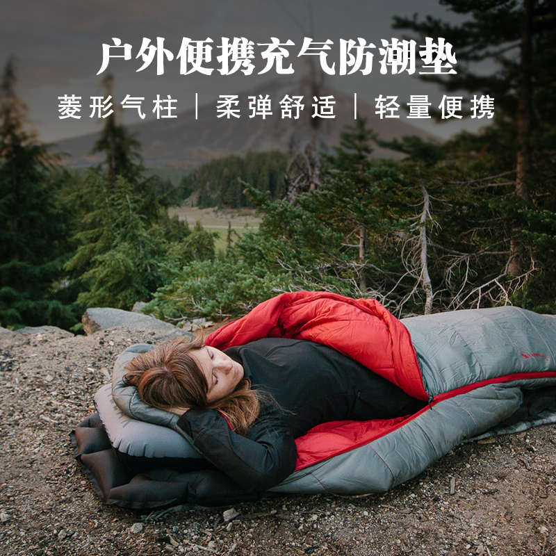 Scottu充气防潮垫：露营必备神器，超轻便携，让你享受极致舒适！