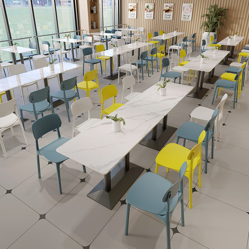 公司员工餐厅&amp;学校食堂托管班桌椅组合：如何打造高效用餐空间？