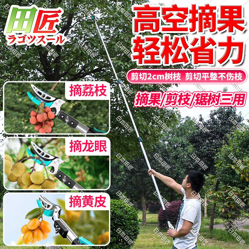 田匠摘枇杷神器，轻松摘取高枝美味，告别攀爬烦恼！
