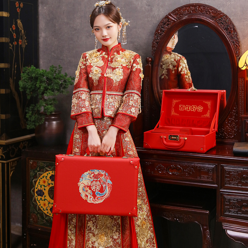 结婚红包礼金箱大揭秘：如何挑选高档盒子装下10万彩礼现金？