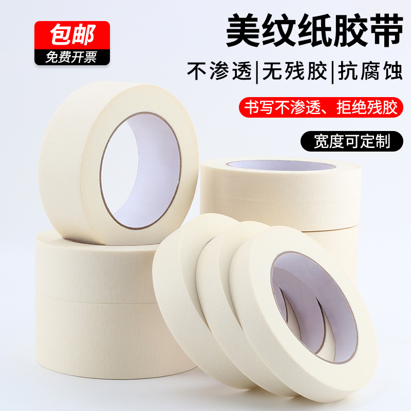 美纹纸胶带：装修界的隐形守护神，轻松搞定美缝喷漆绘画！