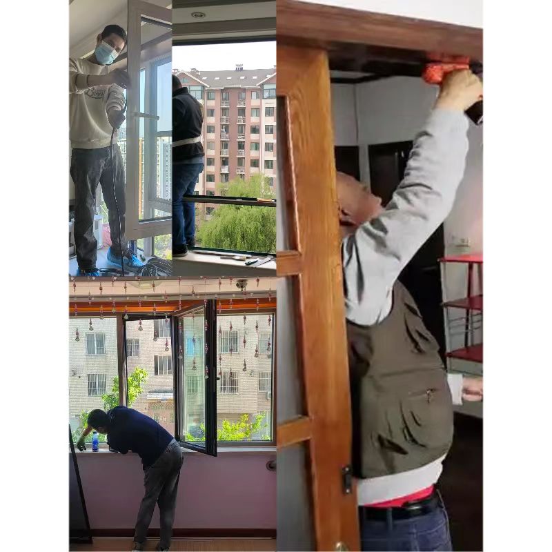 门窗维修+玻璃更换+卫生间推拉门安装！这波服务太香了！真的不后悔！