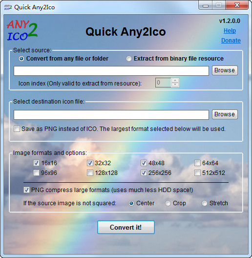 Quick Any2Ico(exe、dll图标提取工具)v1.3绿色版