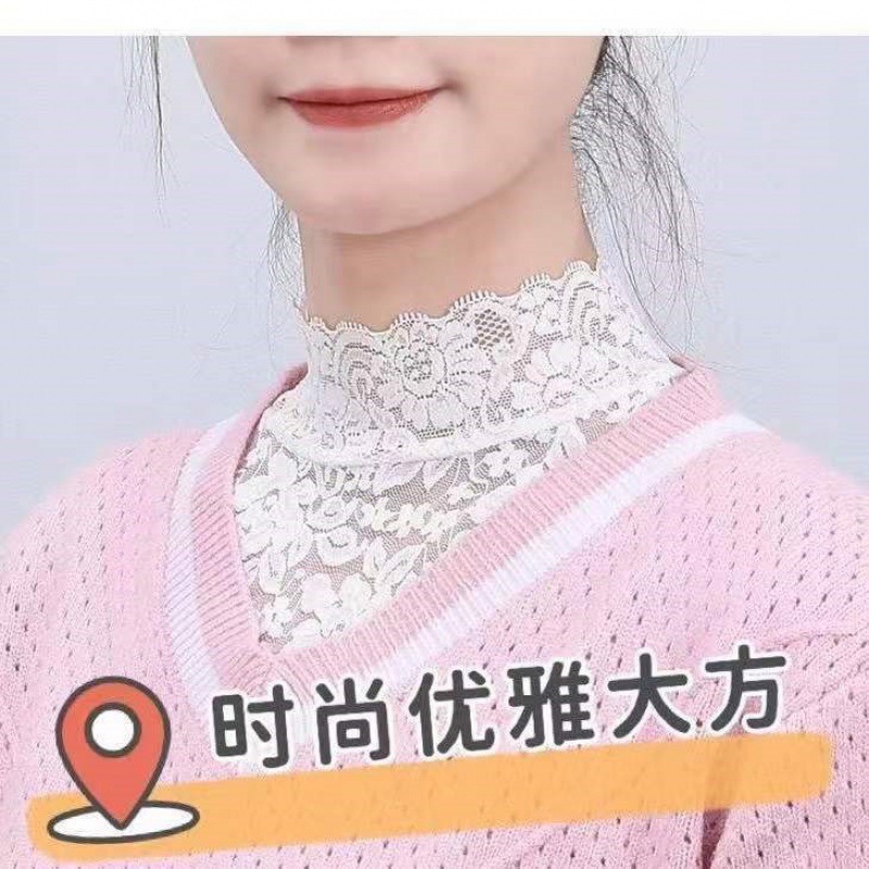 蕾丝假领子秋冬必备！2025新款薄纱打底衫，如何搭配才能美出新高度？