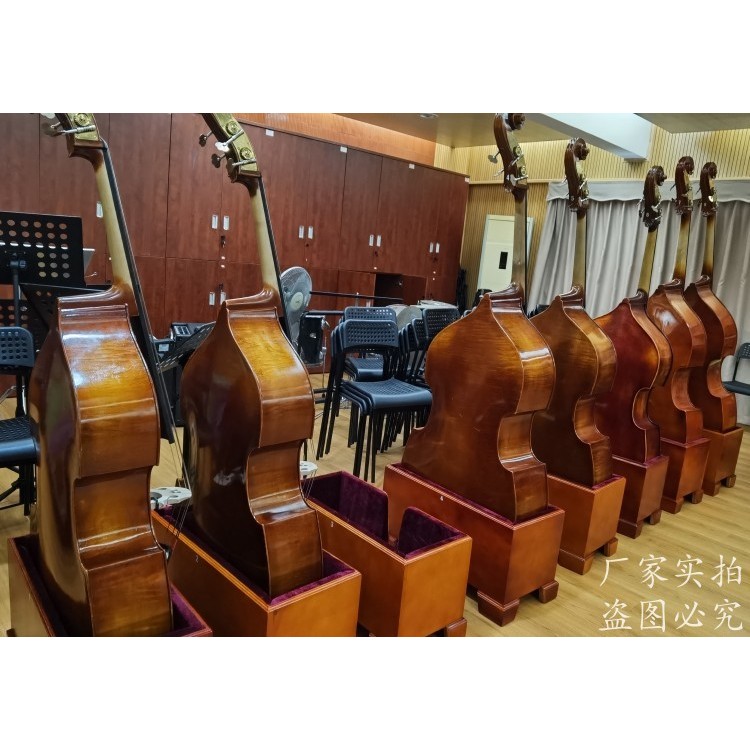 低音提琴练习琴：实木成人儿童贝斯1/4-1/2-3/4，开启音乐之旅的秘密武器！