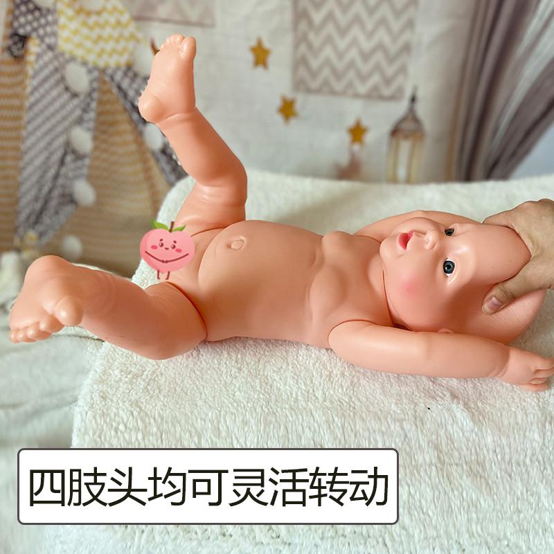 仿真娃娃家政月嫂育婴师培训神器：婴儿全软胶模型人偶，洗澡也不怕！