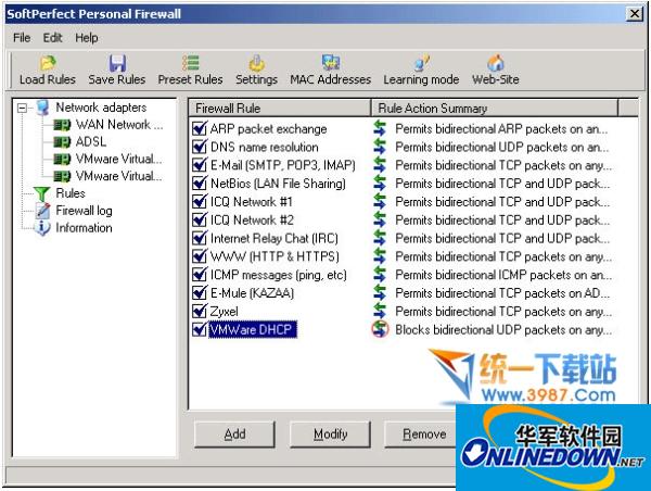 SoftPerfect Personal Firewall个人防火墙1.4.1 最新免费版