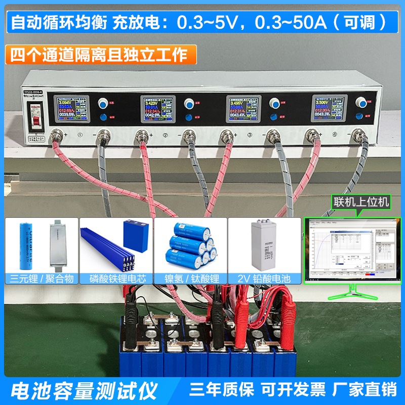 佑派斯锂电池检测仪测评！单体分容均衡测试神器，老铁们冲不冲？
