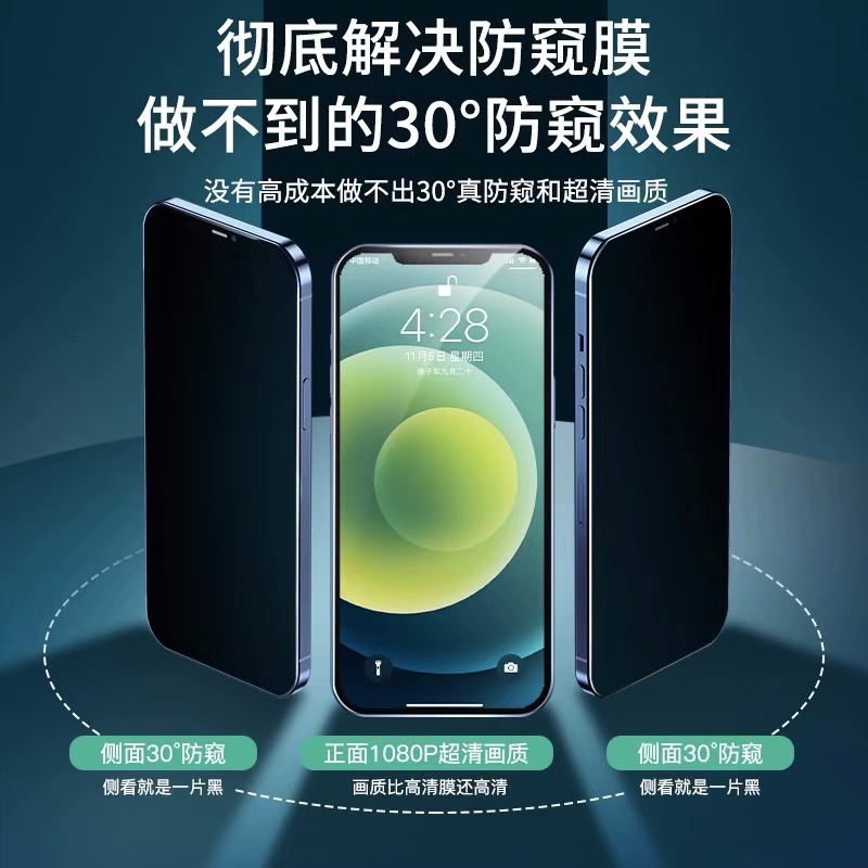 iPhone14 Pro Max全屏钢化膜防窥膜：如何在保护隐私的同时享受高清视界？