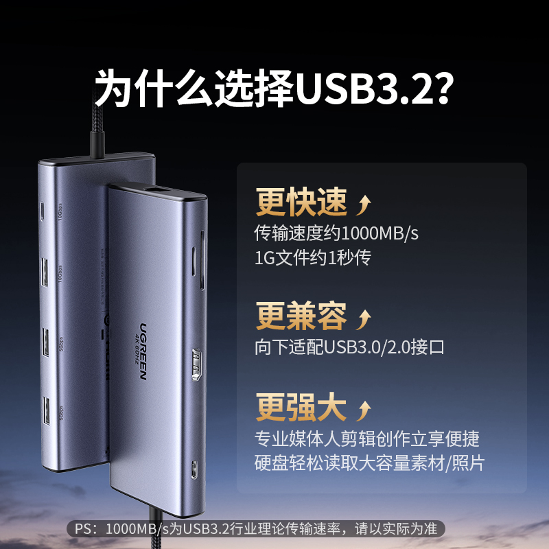 笔记本电脑Type-C多功能六合一扩展坞：解锁新技能，告别线缆缠绕噩梦！