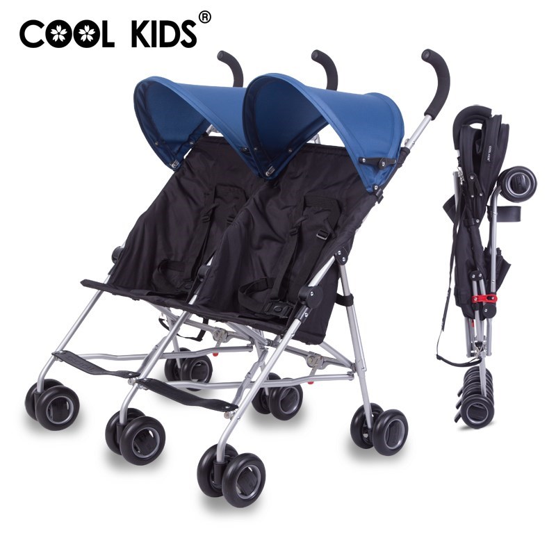 日本COOLKIDS婴儿双人推车：轻便、超实用，二胎家庭必备神器！