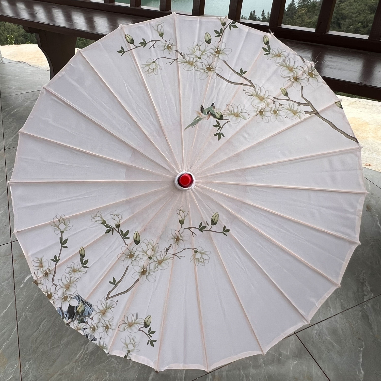非遗纯手工油纸伞：晴雨两用舞蹈道具，古典汉服旗袍的绝美点缀！