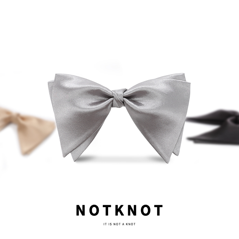 notknot手工创意双层尖角大领结：9色可选，让婚礼瞬间升级✨