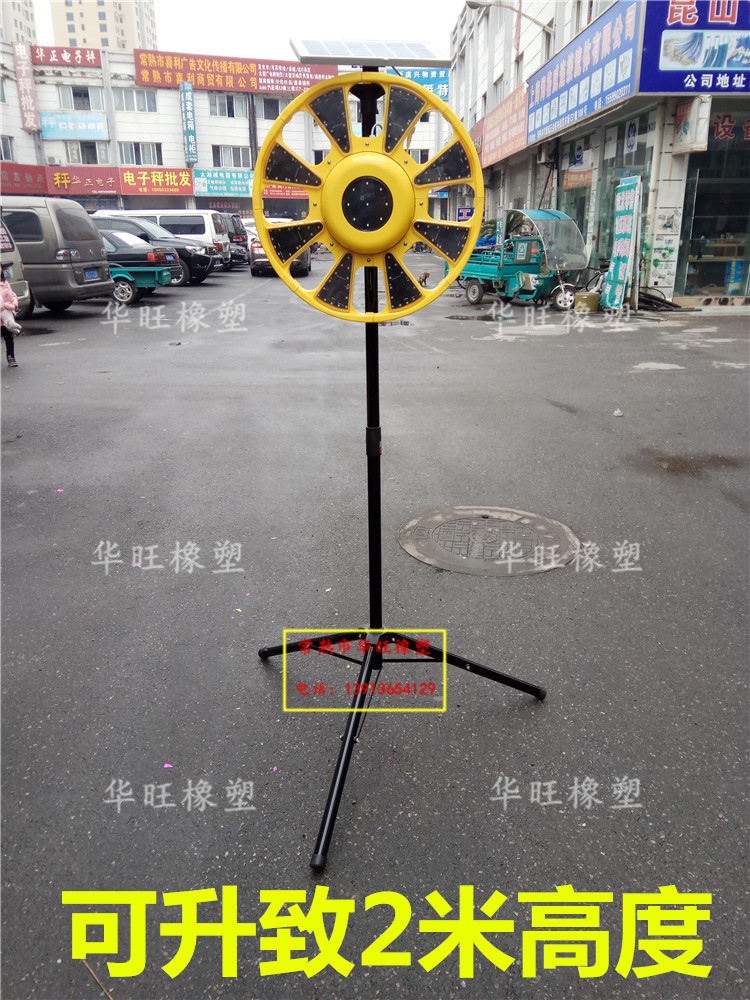 太阳能回转灯：夜间的守护神，高速路上的安全使者！