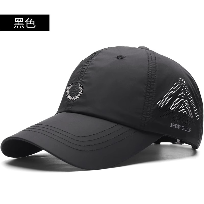 官方正品现货麦穗夏季高尔夫球帽，男薄款跑步运动防晒户外棒球帽，夏日必备