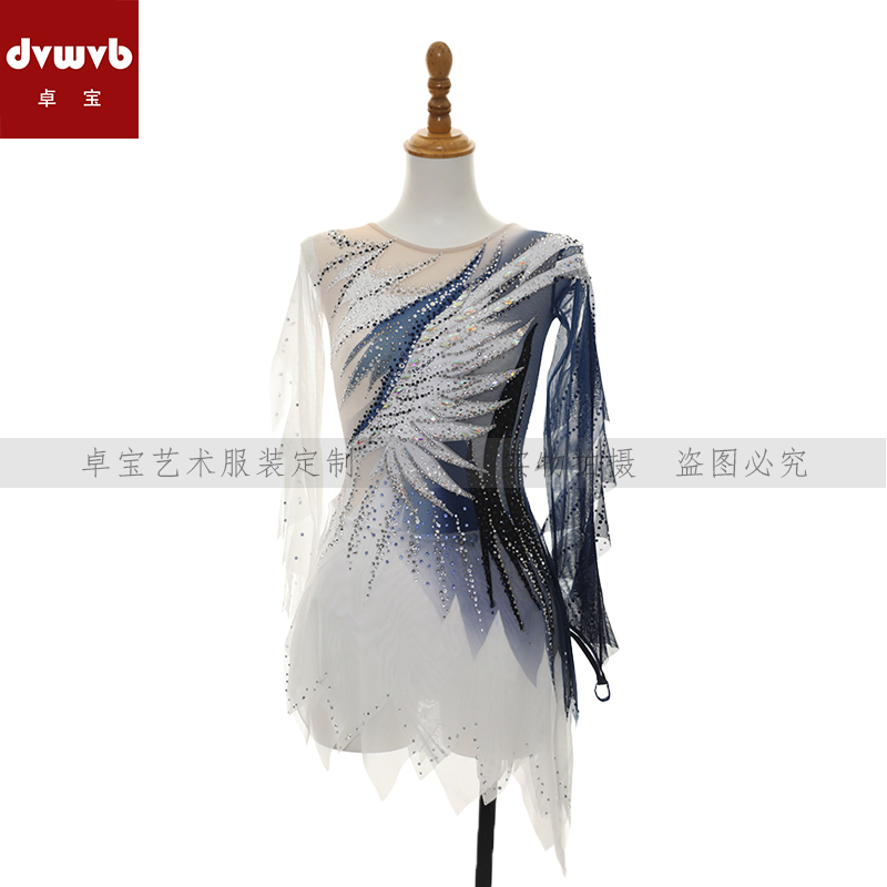 花样滑冰必备！卓宝Q812表演服美到窒息！儿童成人全都有！