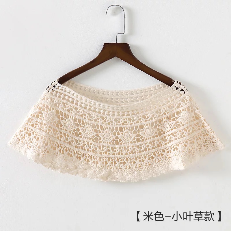 夏日小公主必备：白色蕾丝坎肩，温柔又不失甜美✨