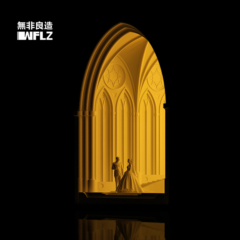 无非水泥小夜灯：设计师礼物，点亮你的夜晚